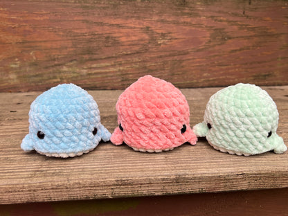 Chubby Whales - the Pastel Ones
